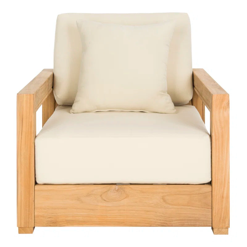 Melrose 5 - Piece Teak Sofa Seating Group with Cushions